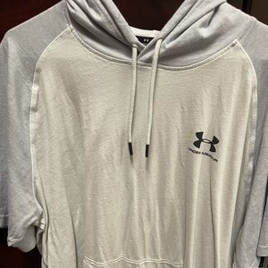 Under armour short sleeve hoodie